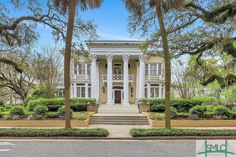 1910 Neoclassical For Sale In Savannah Georgia