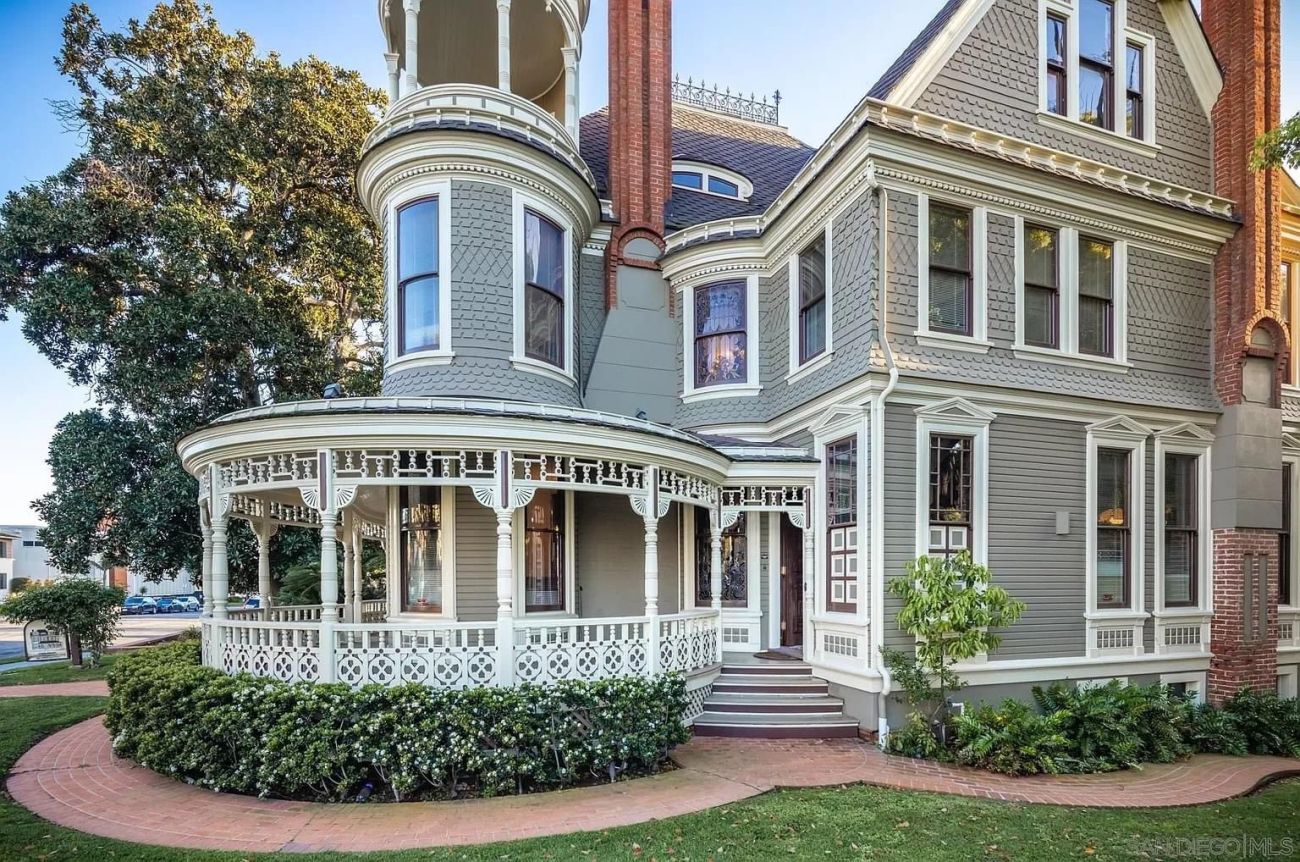 1889 Victorian For Sale In San Diego California