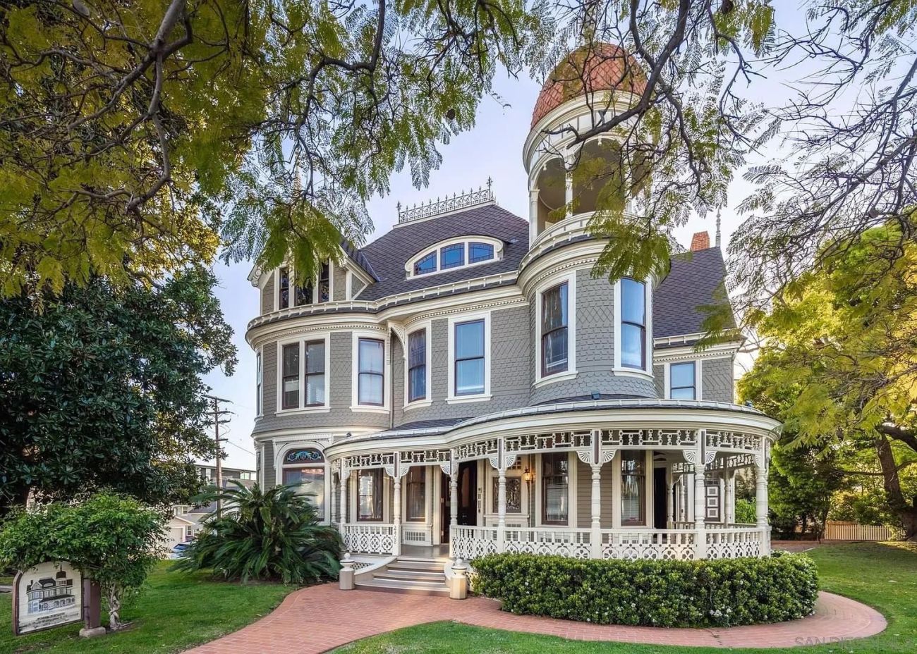 1889 Victorian For Sale In San Diego California