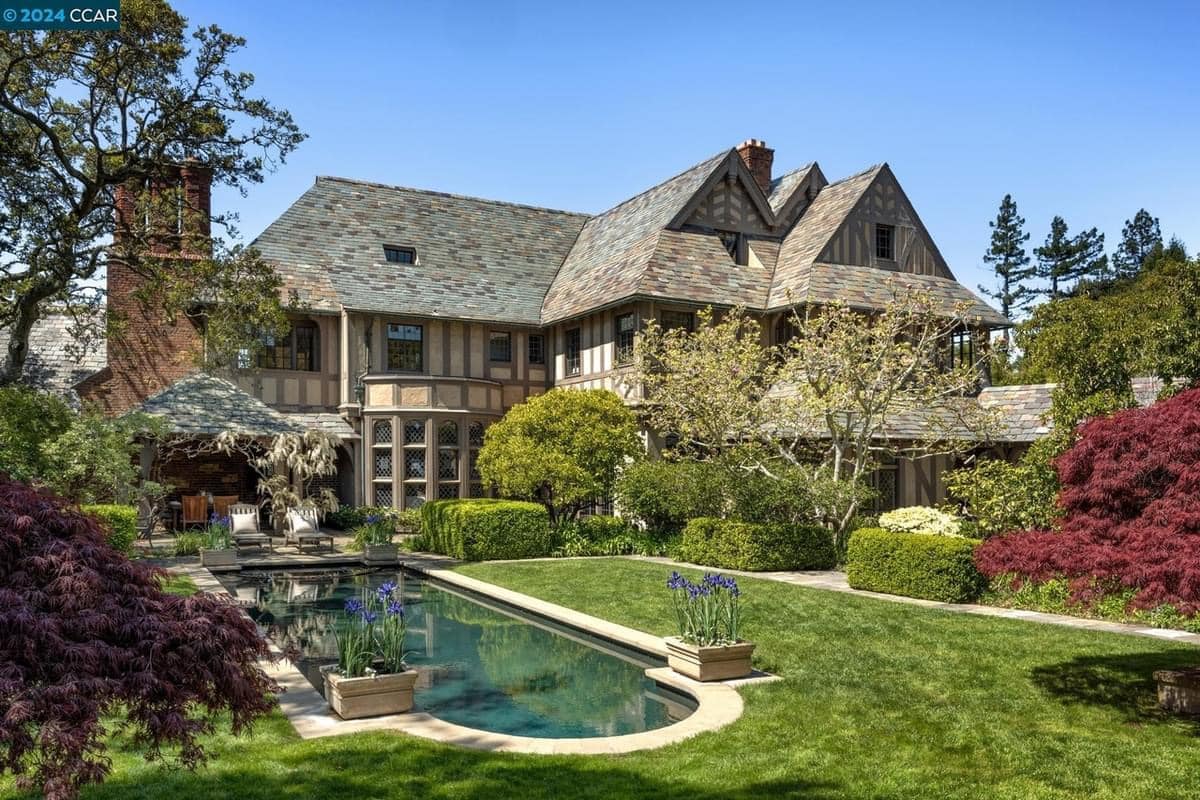 1930 Mansion For Sale In Piedmont California