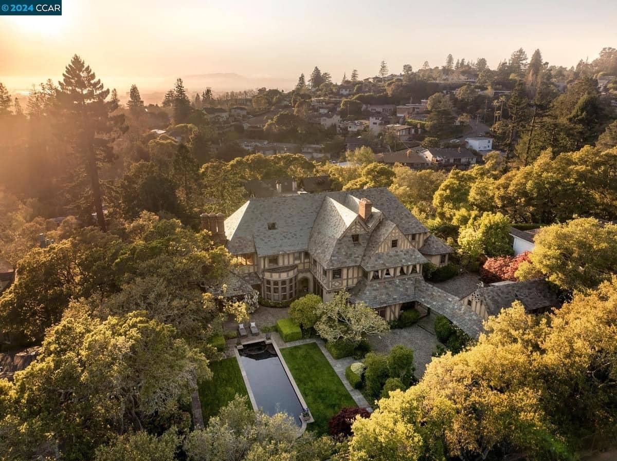 1930 Mansion For Sale In Piedmont California