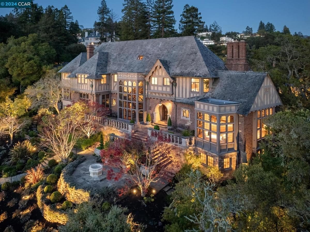 1930 Mansion For Sale In Piedmont California