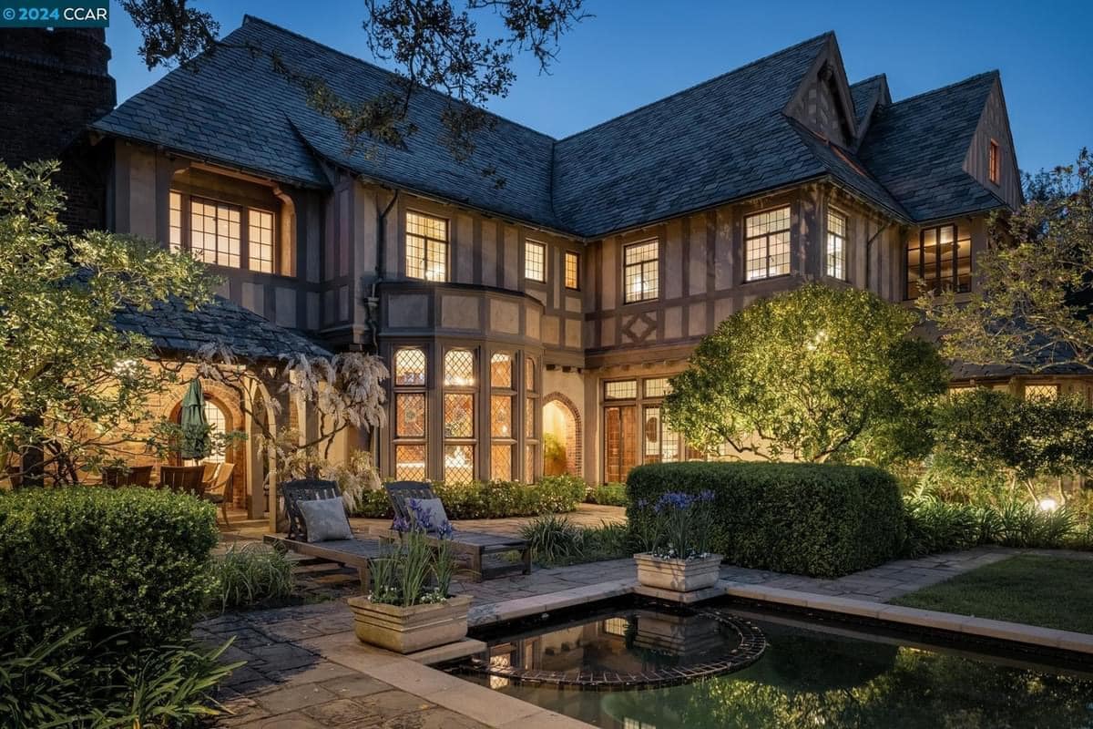 1930 Mansion For Sale In Piedmont California