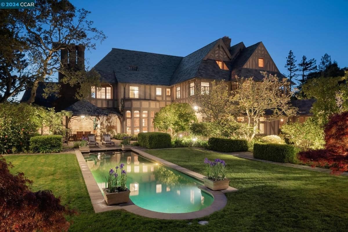 1930 Mansion For Sale In Piedmont California