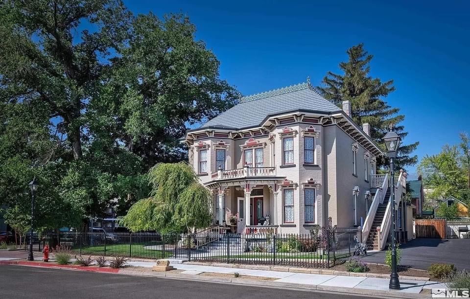 1876 Rinckel Mansion For Sale In Carson City Nevada