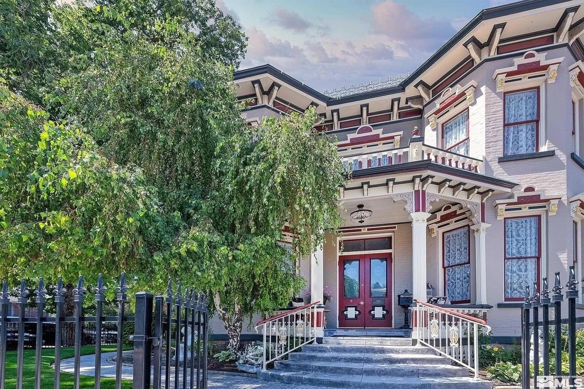 1876 Rinckel Mansion For Sale In Carson City Nevada