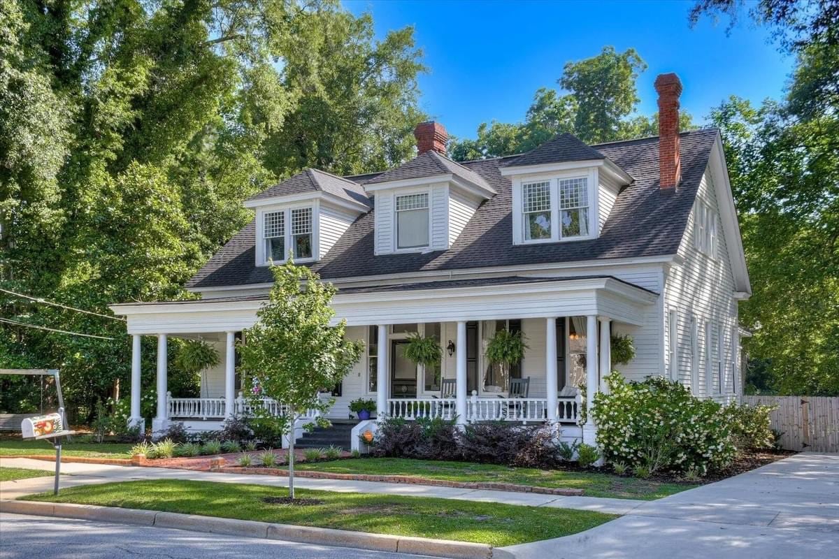 1910 Historic House For Sale In Waynesboro Georgia