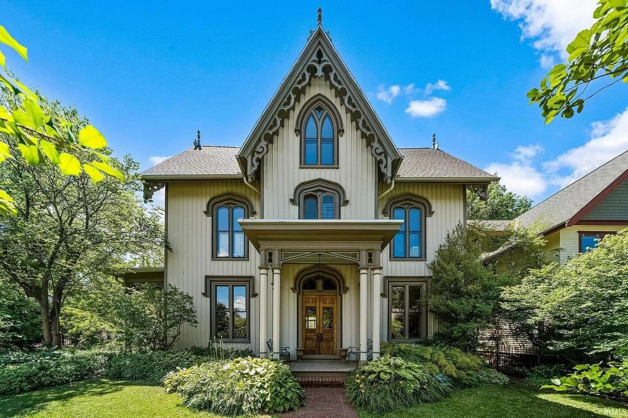 1857 Gothic Revival For Sale In South Bend Indiana