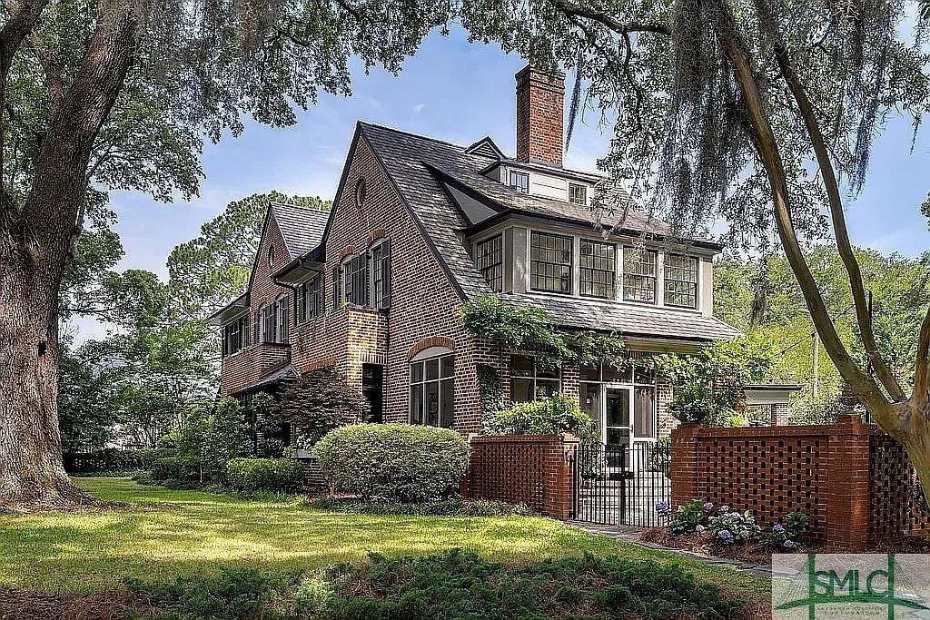 1922 Tudor Revival For Sale In Savannah Georgia