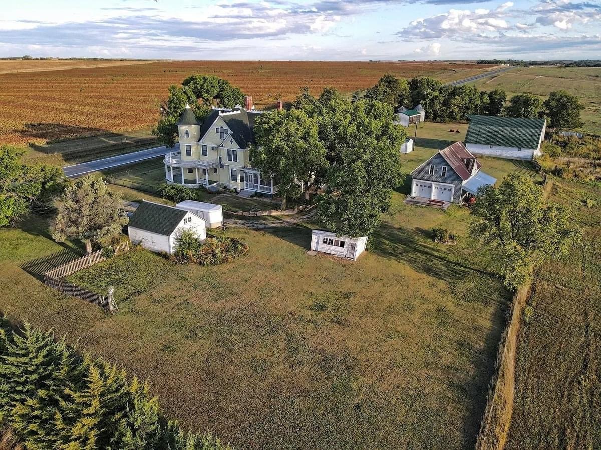 1880 Victorian For Sale In Burr Oak Kansas