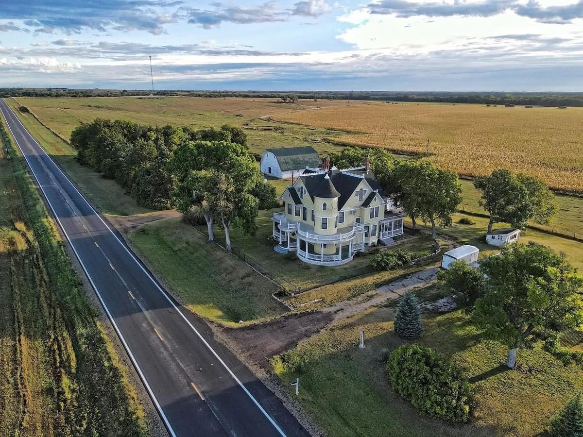 1880 Victorian For Sale In Burr Oak Kansas