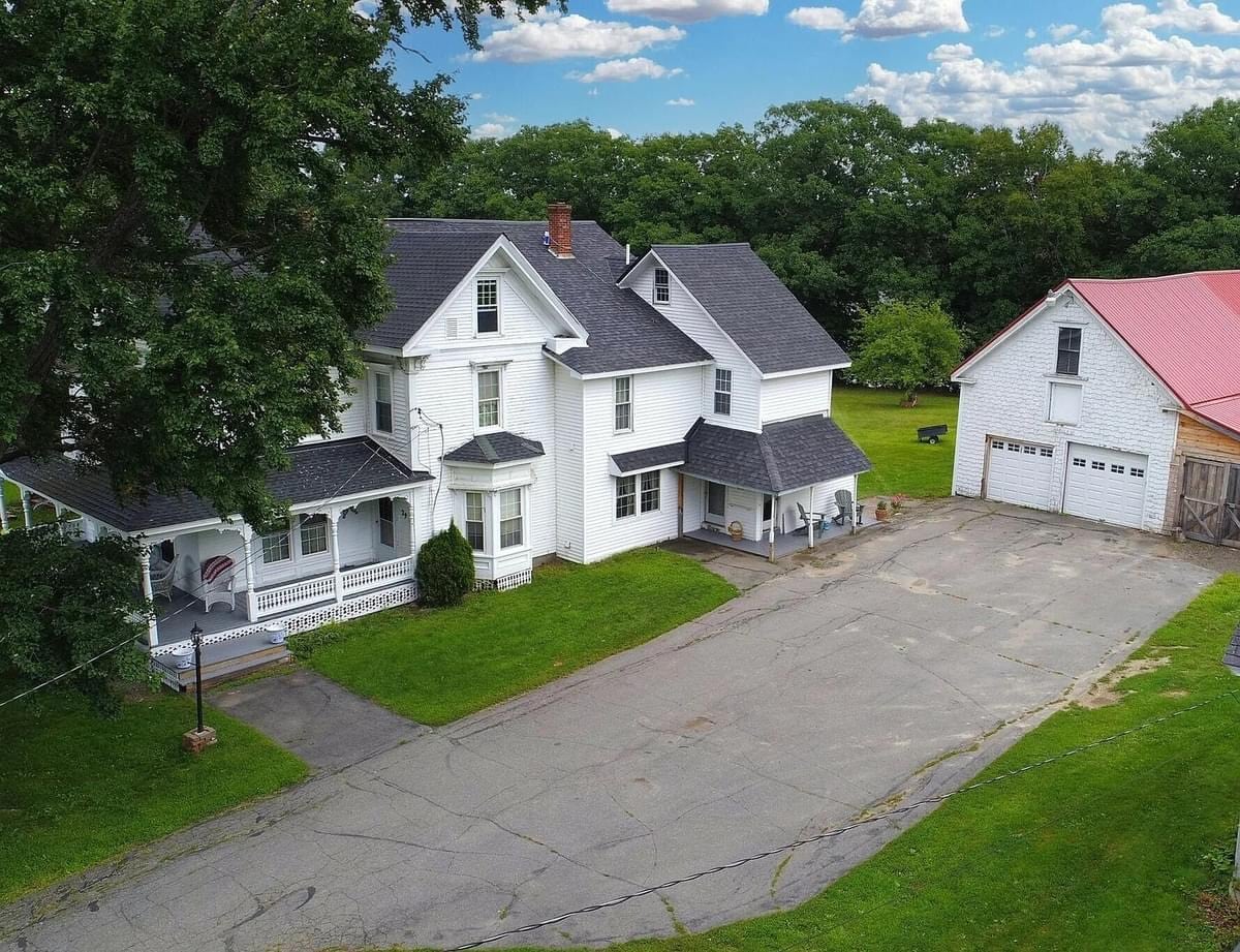 1900 Farmhouse For Sale In Howland Maine