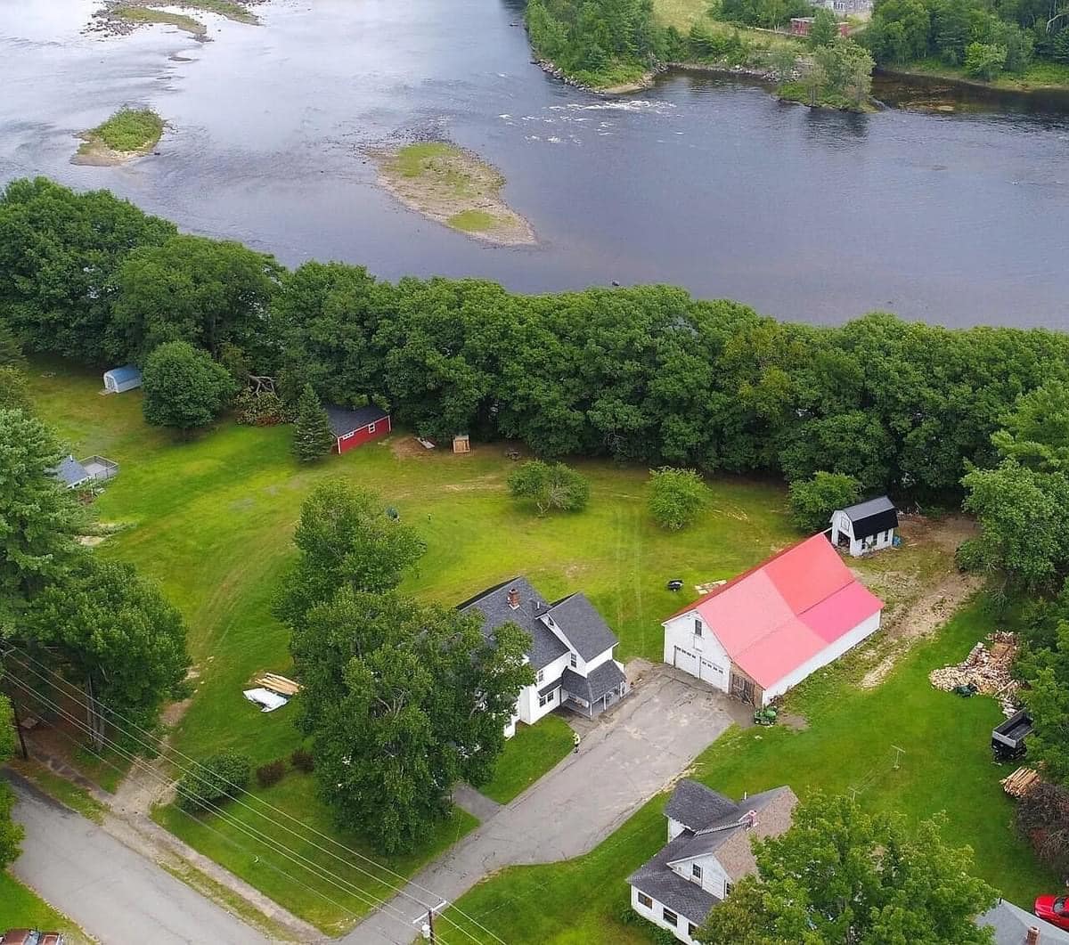 1900 Farmhouse For Sale In Howland Maine