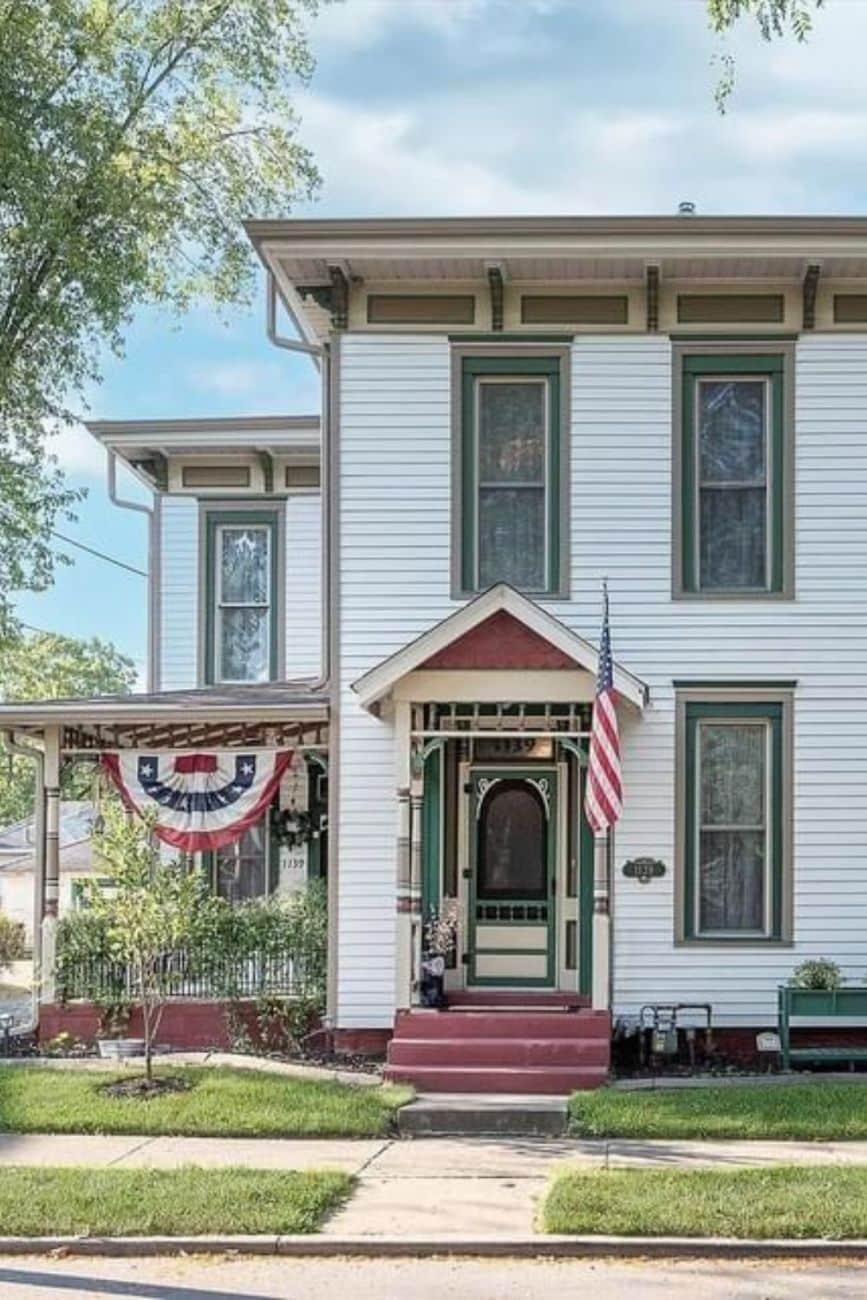 1875 Italianate For Sale In Noblesville Indiana