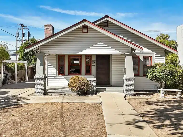 1923 Bungalow For Sale In Tracy California