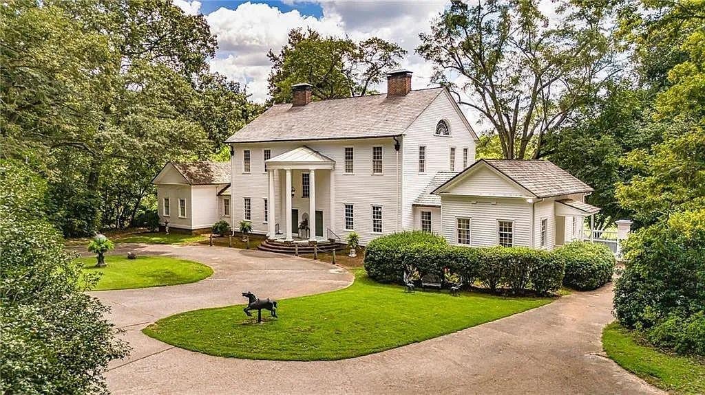 1828 Greek Revival For Sale In Newnan Georgia