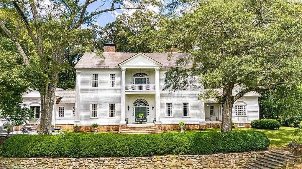 1828 Greek Revival For Sale In Newnan Georgia