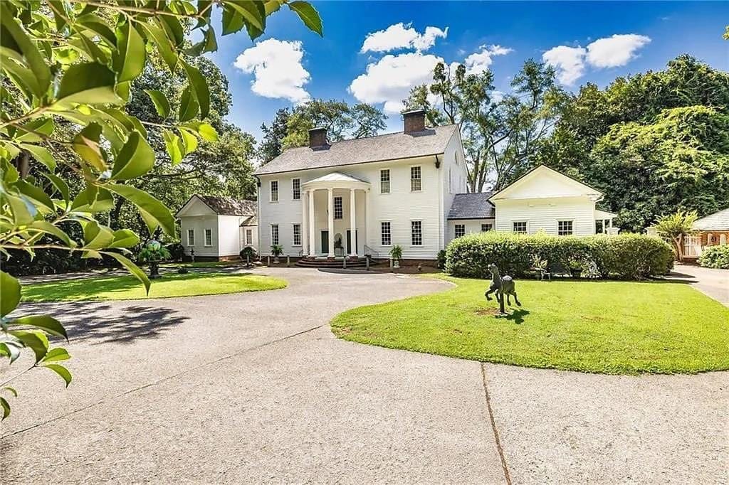 1828 Greek Revival For Sale In Newnan Georgia