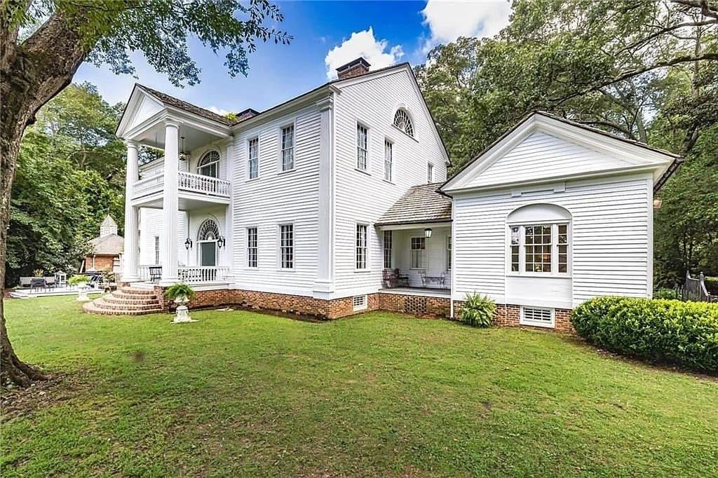 1828 Greek Revival For Sale In Newnan Georgia