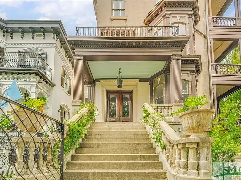 1874 Italianate For Sale In Savannah Georgia