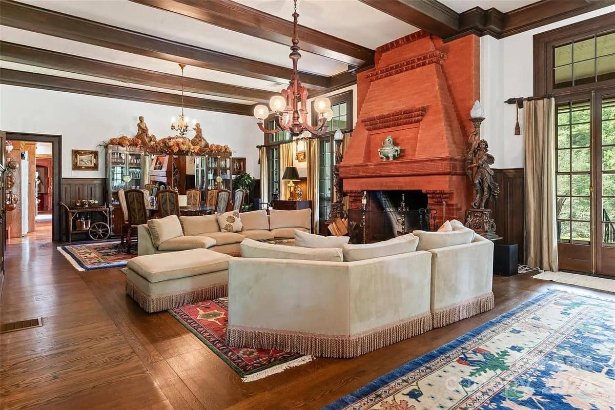 1855 Tudor Revival For Sale In Hendersonville North Carolina