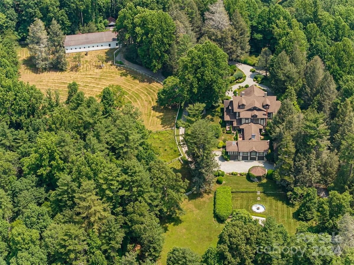 1855 Tudor Revival For Sale In Hendersonville North Carolina