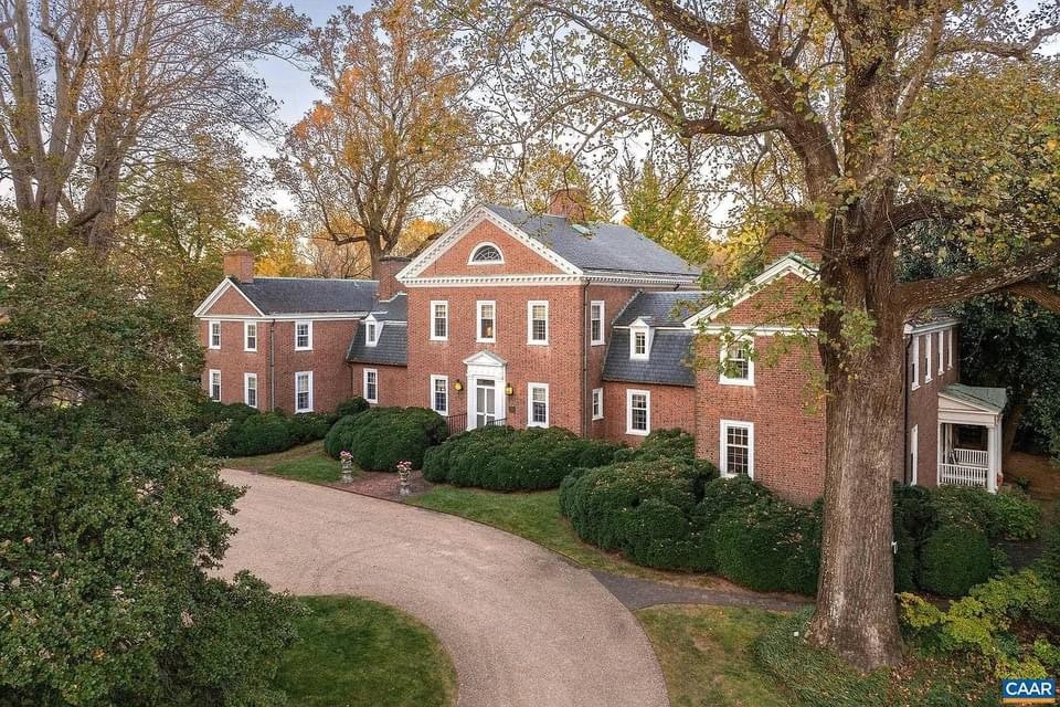 1937 Georgian Revival For Sale In Orange Virginia