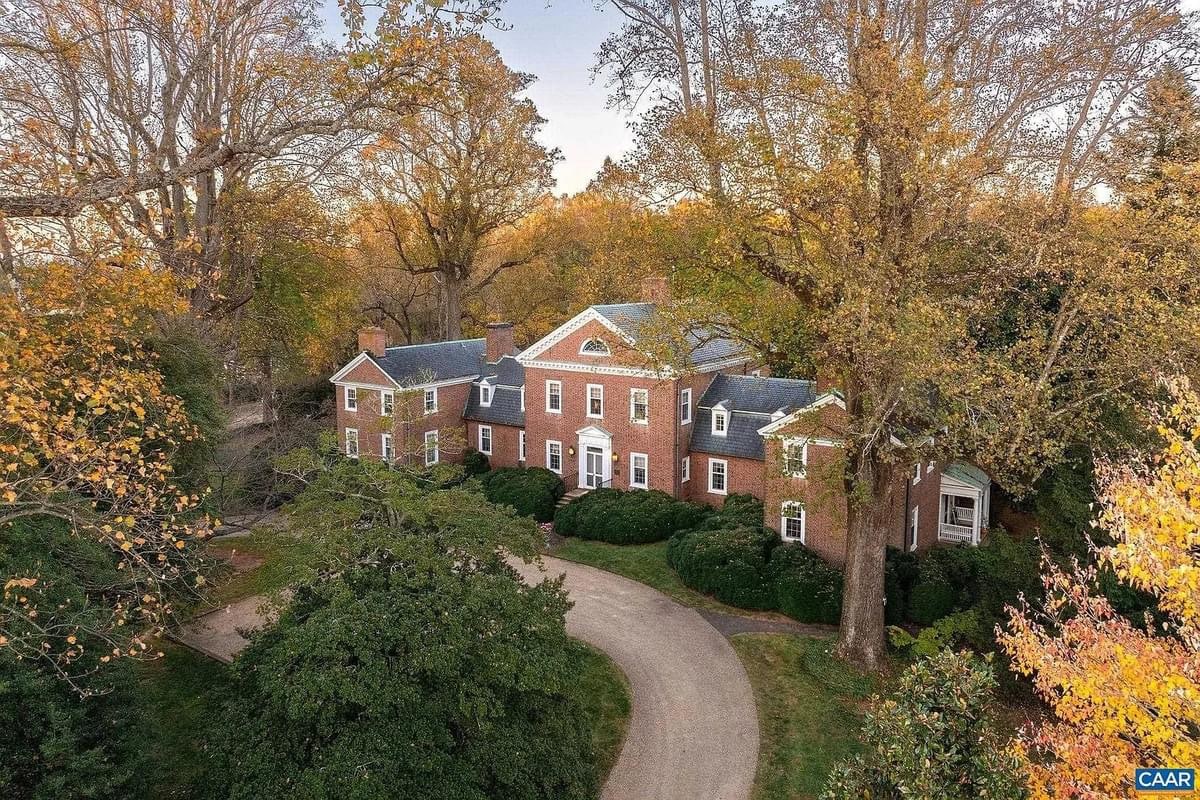 1937 Georgian Revival For Sale In Orange Virginia