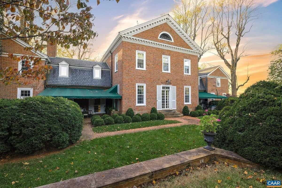 1937 Georgian Revival For Sale In Orange Virginia