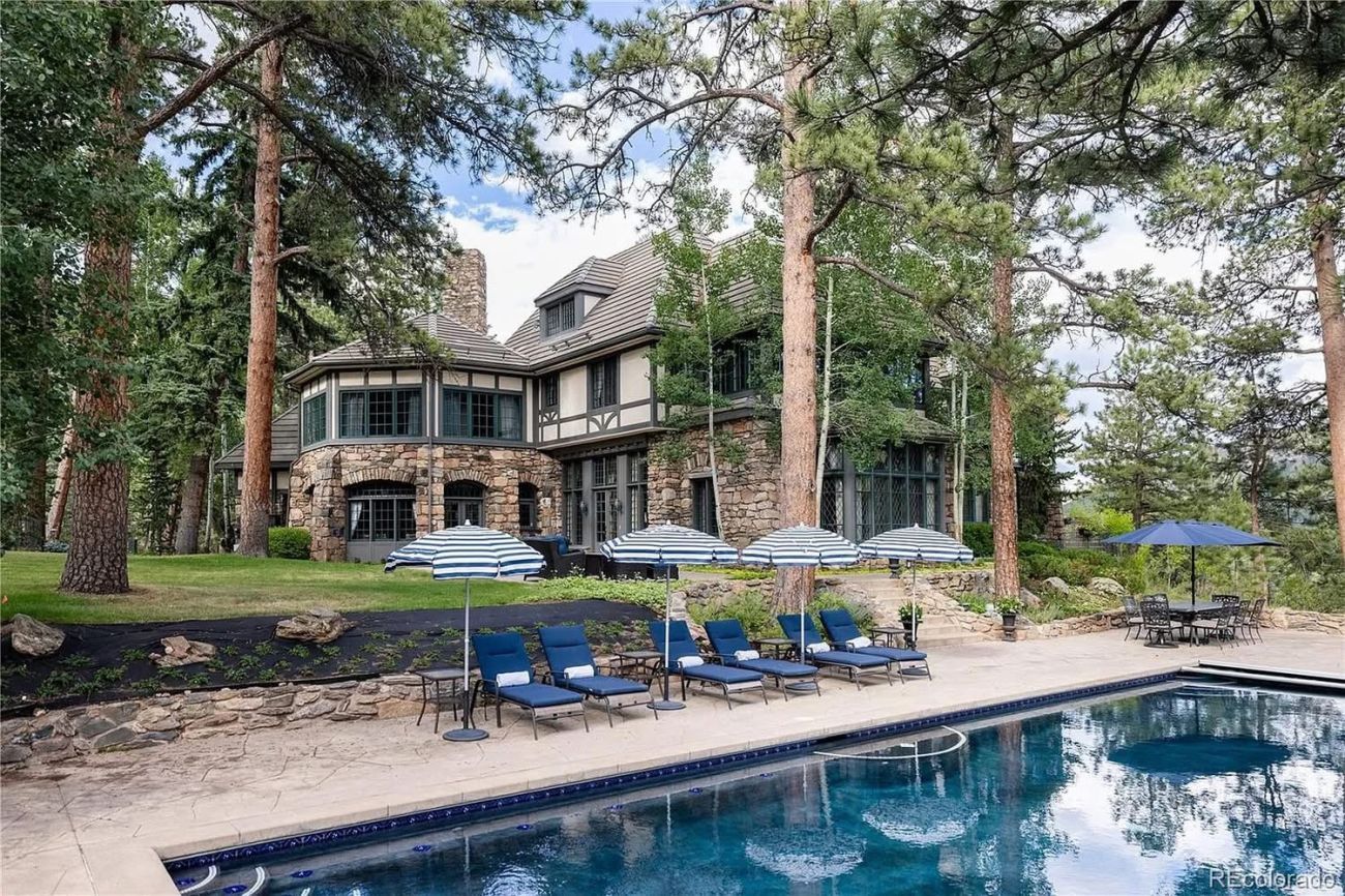 1918 Tudor Revival For Sale In Evergreen Colorado