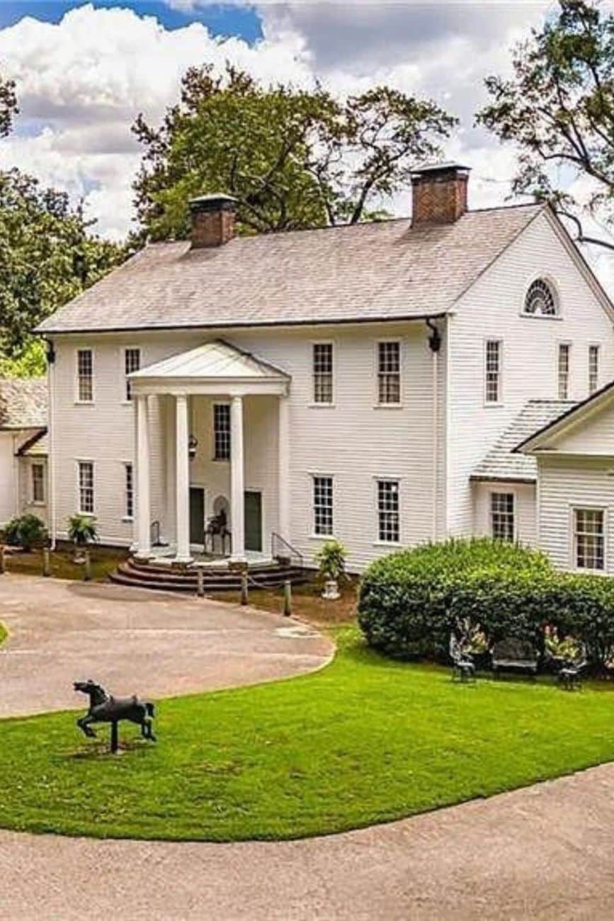 1828 Greek Revival For Sale In Newnan Georgia