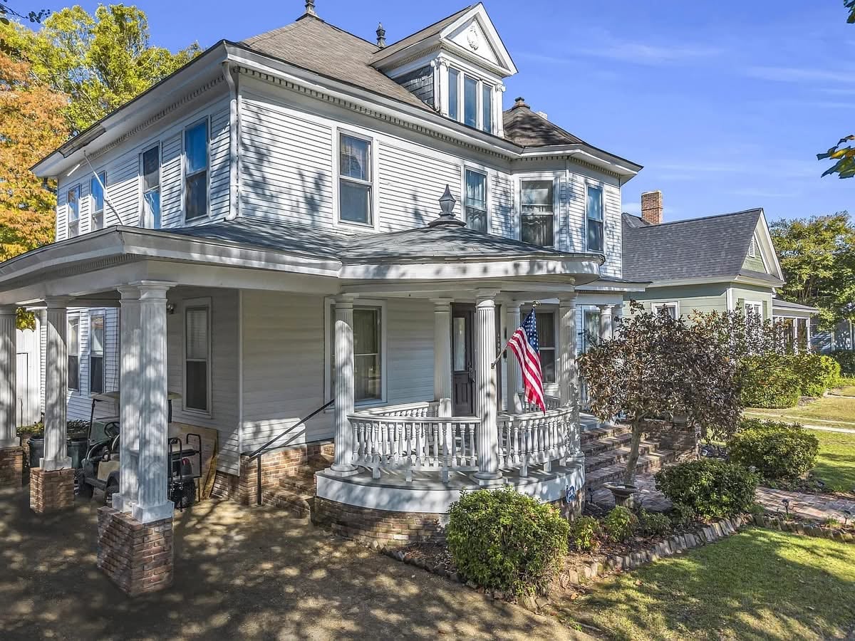 1929 Historic House For Sale In Columbus Mississippi