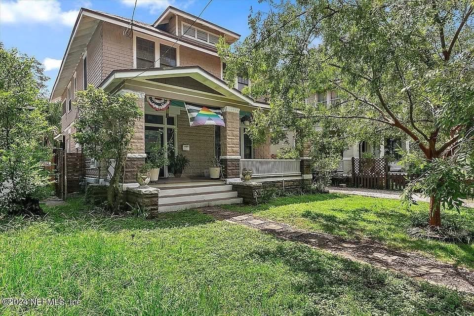 1926 Foursquare For Sale In Jacksonville Florida